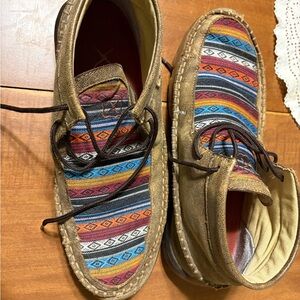 Colorful Patterned Women's Moccasins